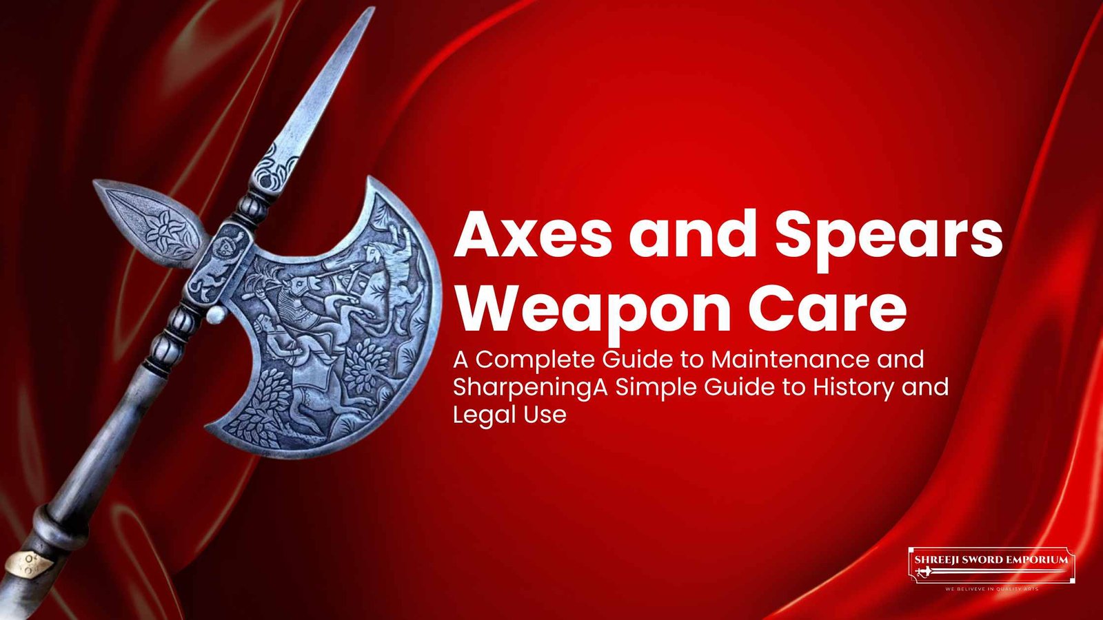 Axes and Spears Weapon Care Guide