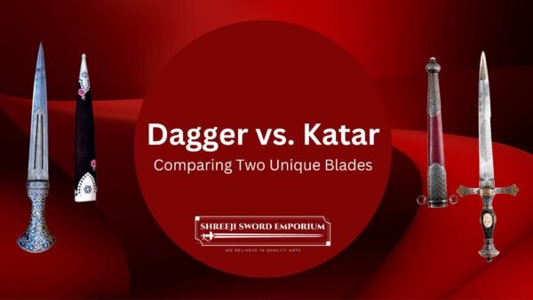 Dagger and Katar blades comparison